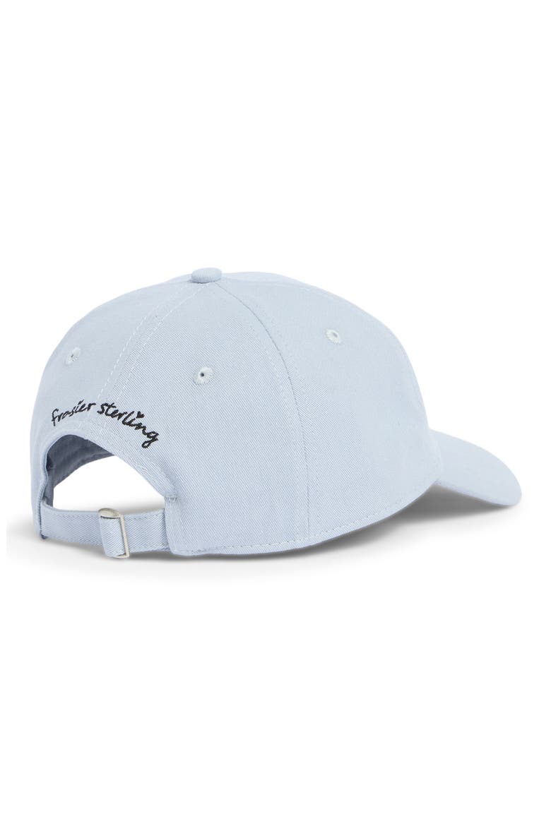 Sandy Paws Embroidered Cotton Canvas Baseball Cap, Alternate, color, BABY BLUE