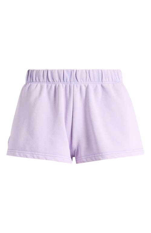 Florence By Mills Sweat Shorts In Washed Millie Lavender