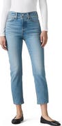 Levi's Wedgie High Waist Ankle Straight Leg Jeans