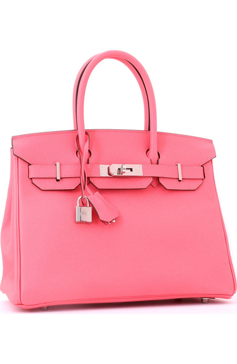 Pre-Owned Hermes Birkin Handbag Pink Epsom with Palladium Hardware 30, Alternate, color, Rose Azalee