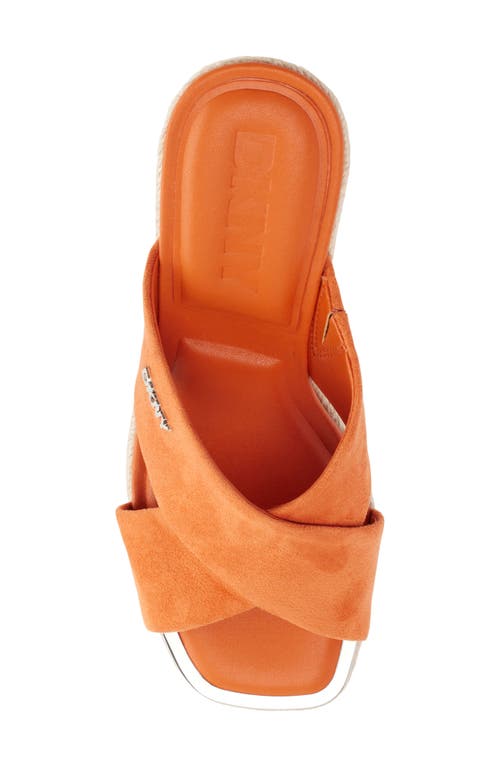Shop Dkny Maryn Espadrille Wedge Platform Sandal