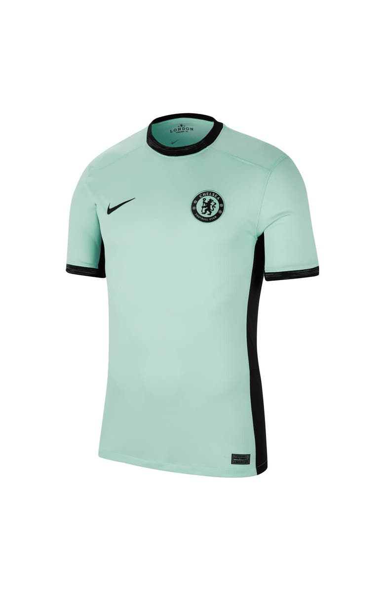 Nike Men's Nike Christopher Nkunku Mint Chelsea 2023/24 Third Stadium Replica Player Jersey, Alternate, color, 