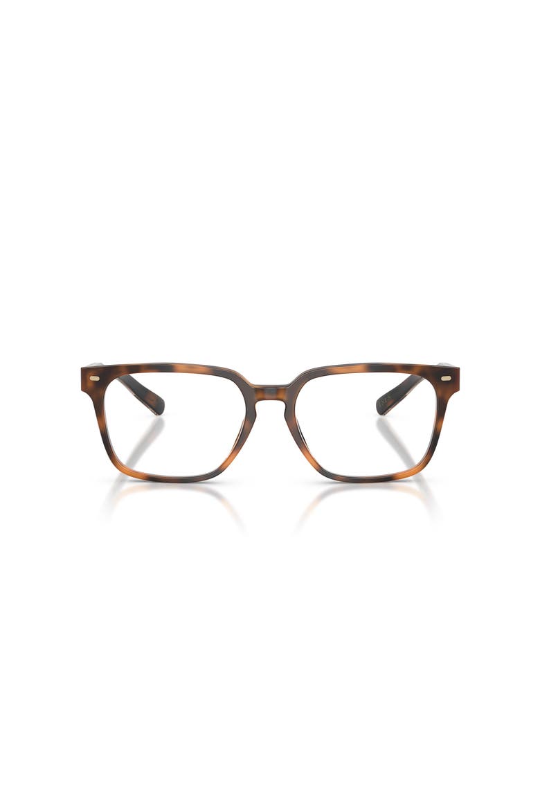 54mm Rectangle optical glasses, Alternate, color, Tortoise