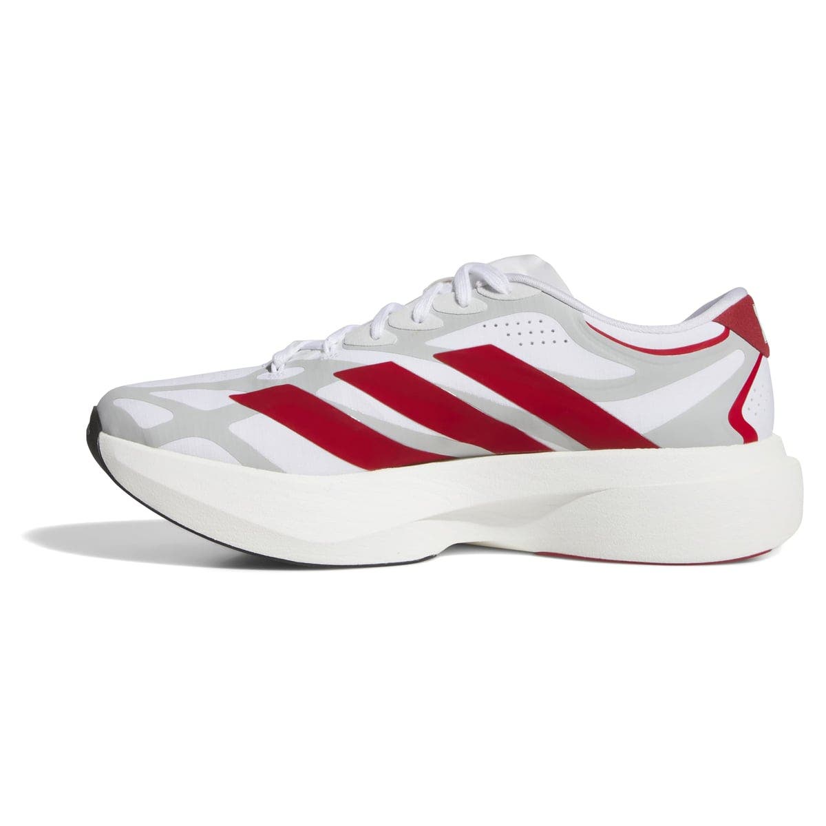 Unisex adidas  White Nebraska Huskers Adizero EVO SL EXO Sneakers, Alternate, color, White