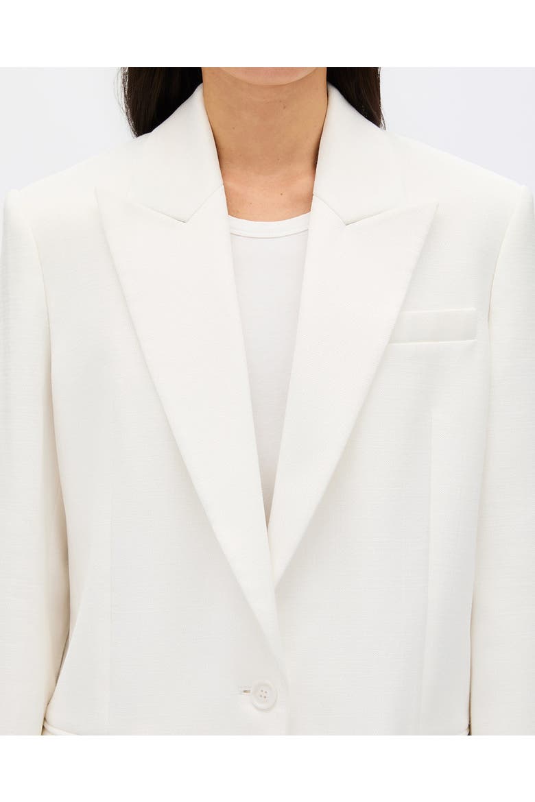 Oversized Tailored Jacket, Alternate, color, Off White