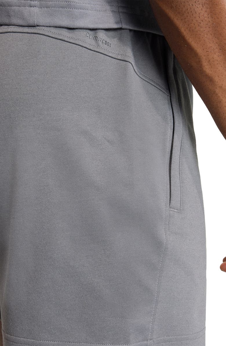 adidas Training Shorts, Alternate, color, Grey Five