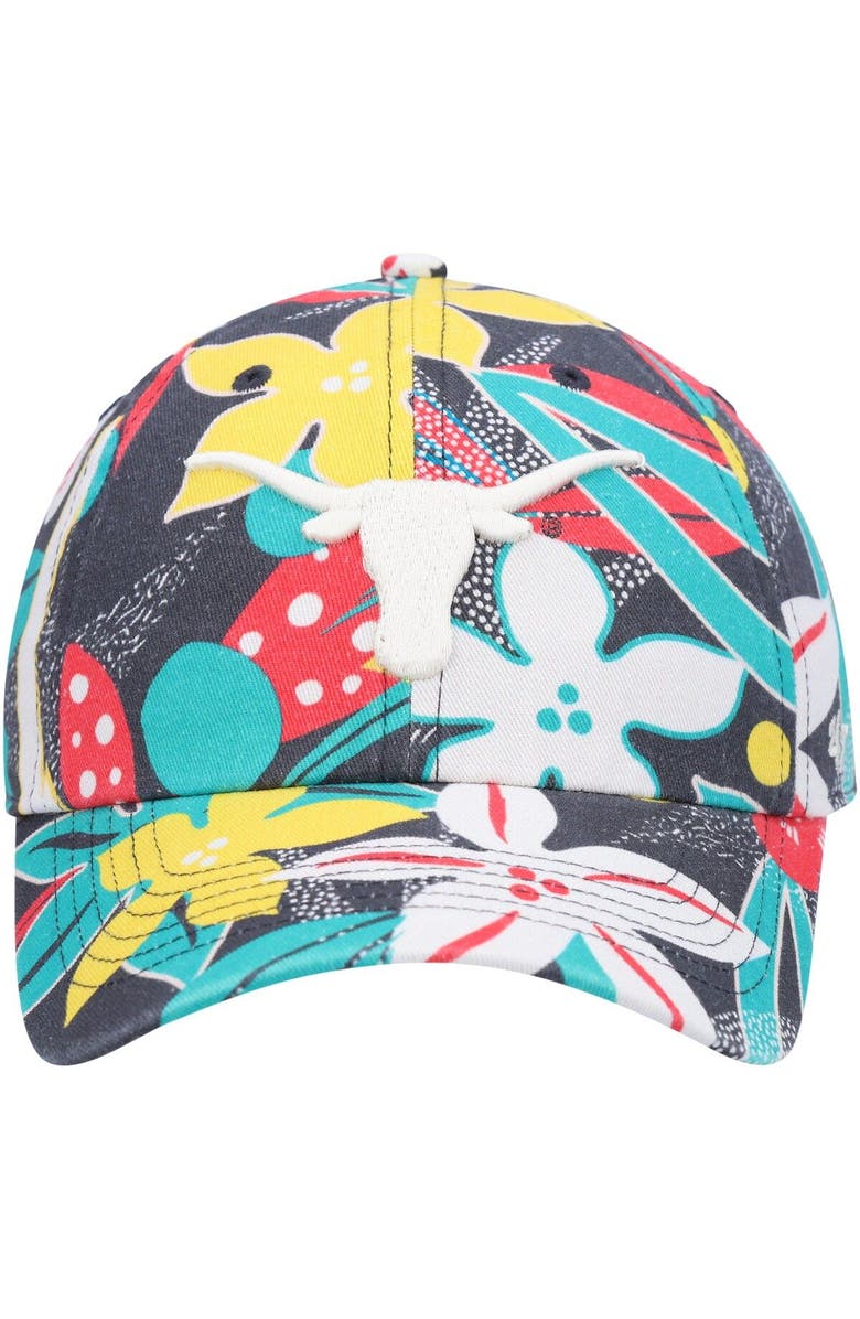 '47 Women's '47 Charcoal Texas Longhorns Plumeria Clean Up Adjustable Hat, Alternate, color, 
