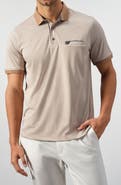 STUDIO GARNET LOS ANGELES Tipped Piqué Knit Polo