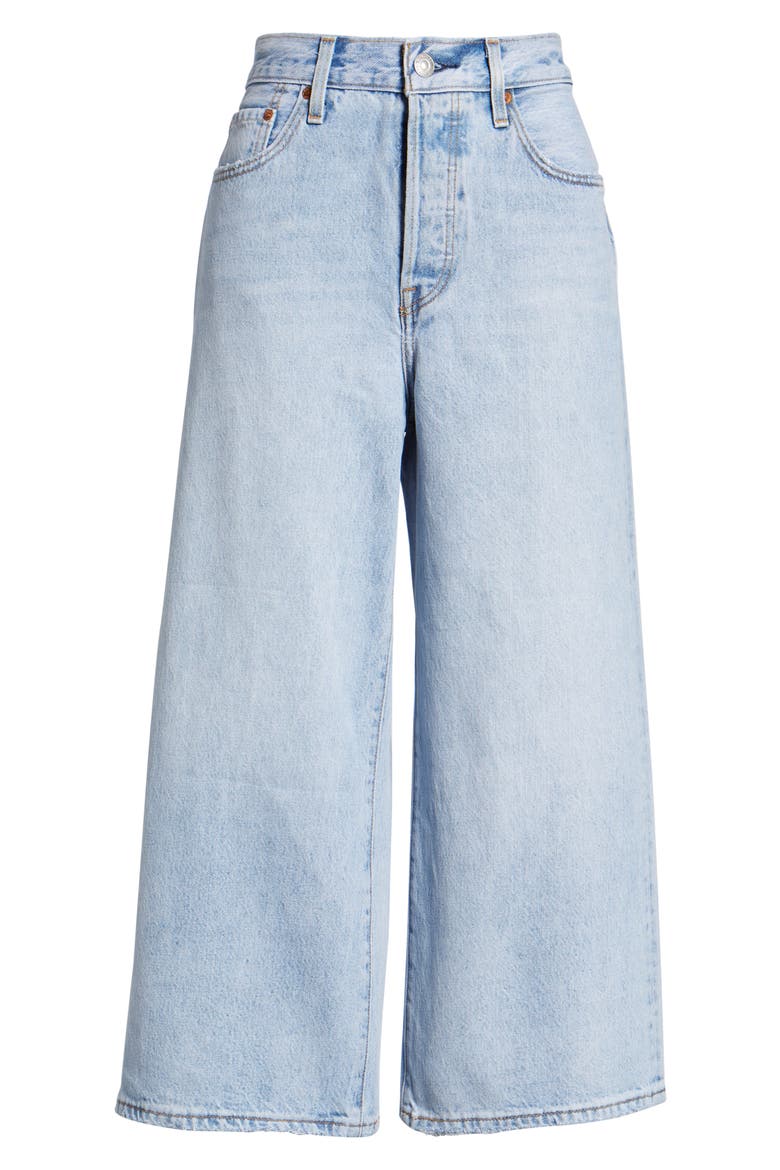 Levi's® High Water Wide Leg Jeans, Alternate, color, THROWING SHADE