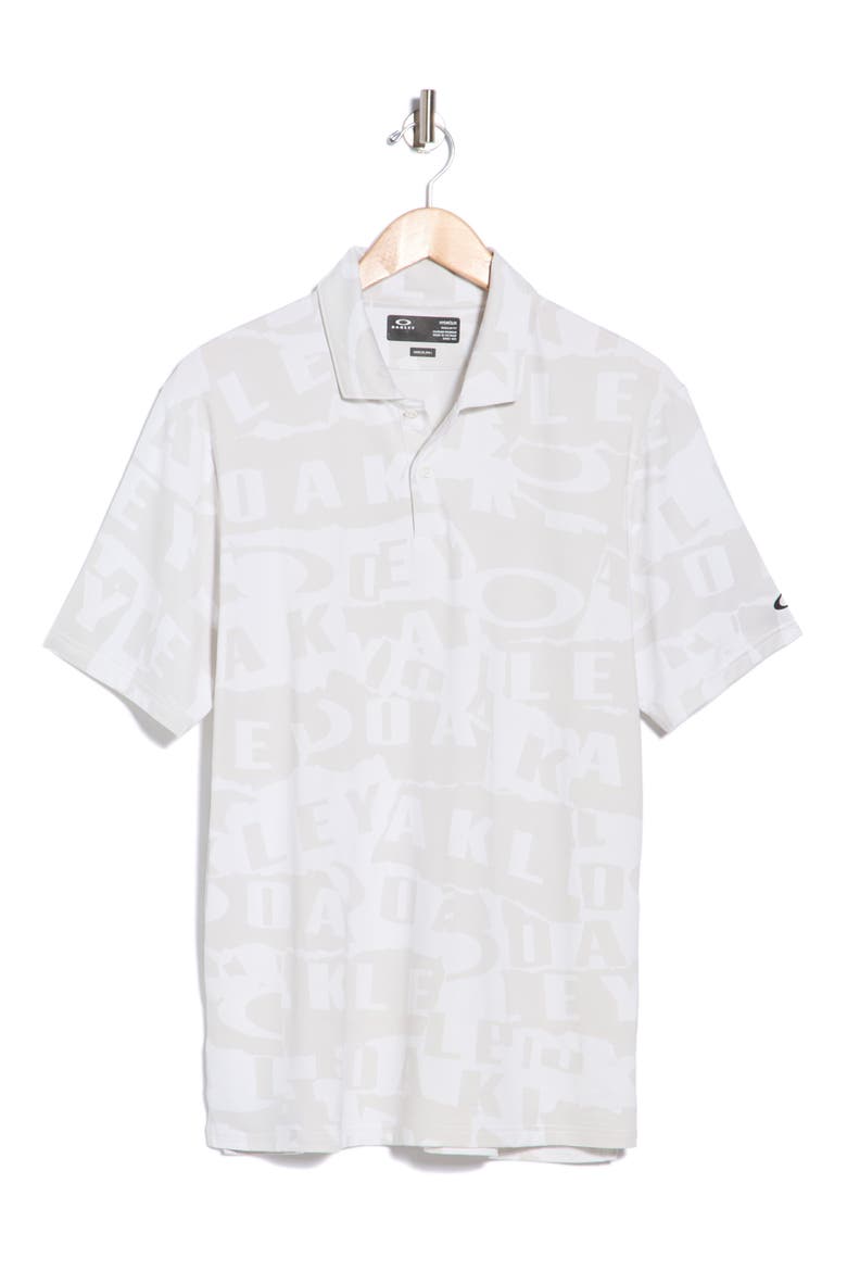 Ransom Jacquard Polo, Main, color, COLLAGE WHITE