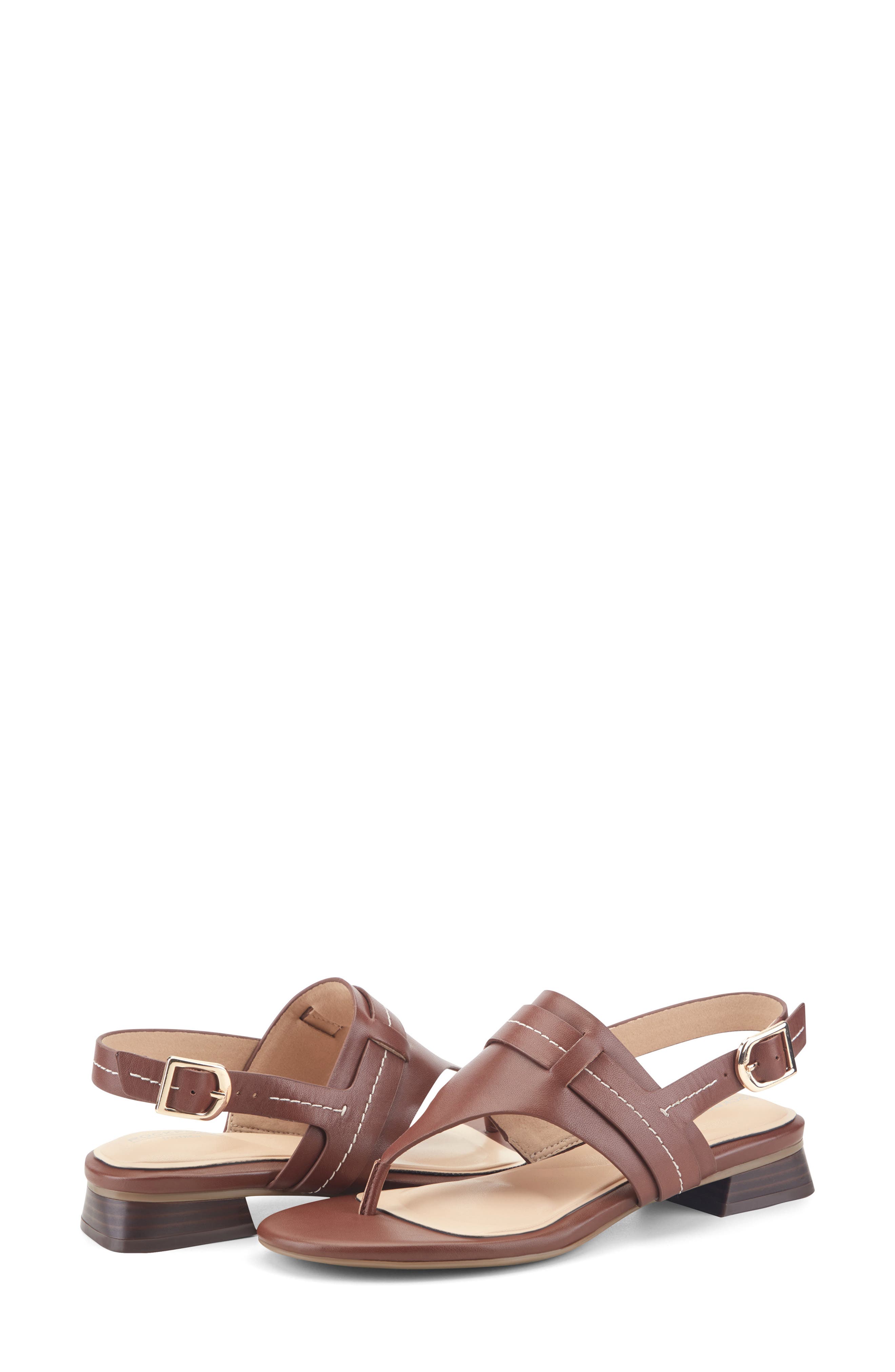 Ofera Slingback Sandal, Alternate, color, MEDIUM BROWN LEATHER