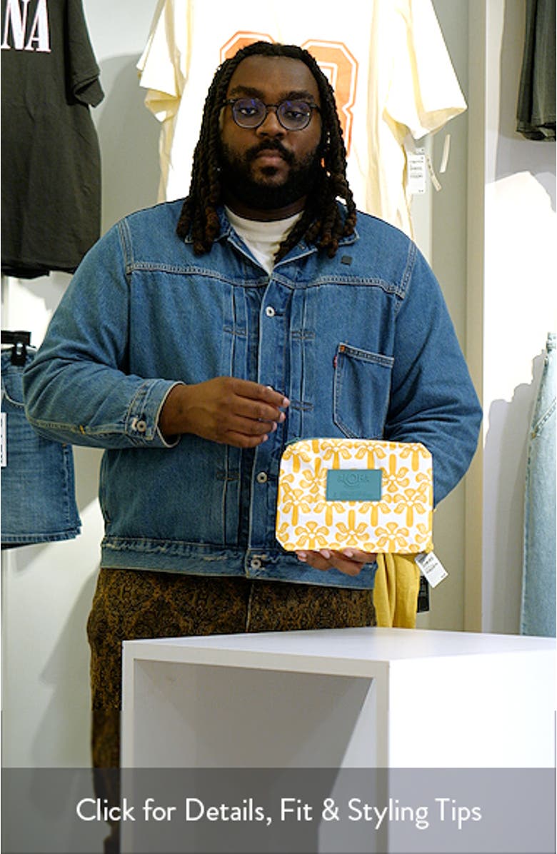 Small Puali Water Resistant Tyvek<sup>®</sup> Zip Pouch, sales video thumbnail