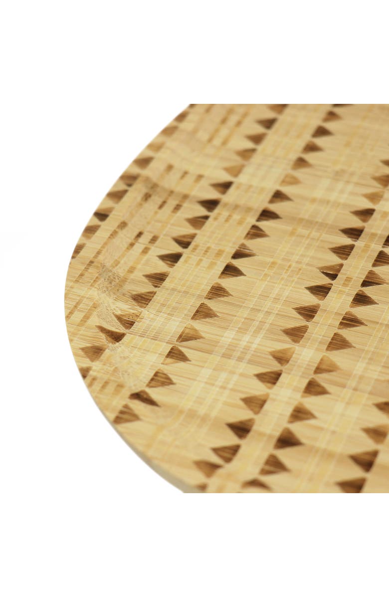 Gibson Home 13.5 Inch Sadler Wooden Serving Tray, Alternate, color, Light Brown