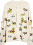 Bode Beaded Merino Wool & Cotton Cardigan