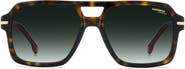 Carrera Eyewear 56mm Gradient Square Sunglasses