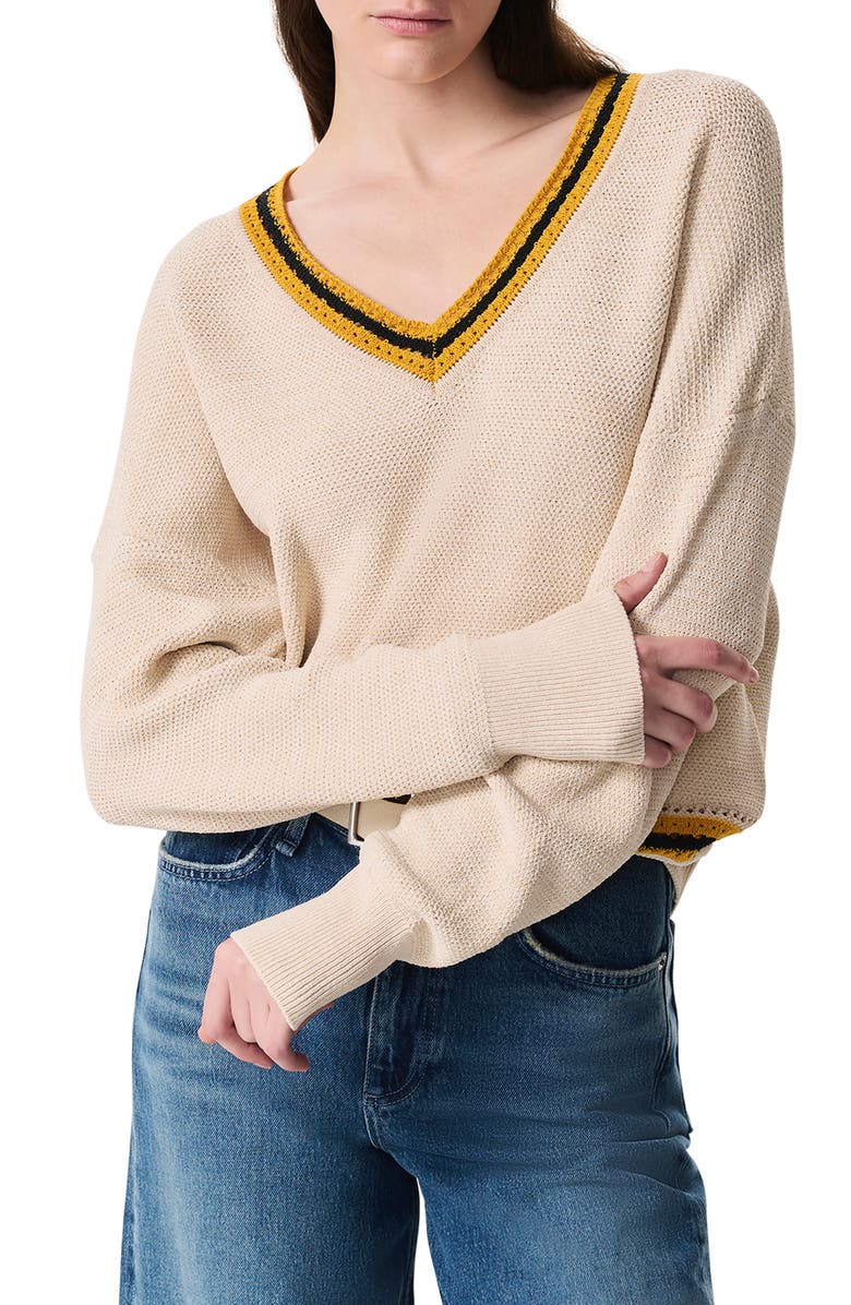 rag & bone Meghan V-Neck Sweater, Main, color, 