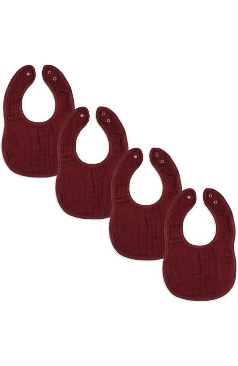 Muslin Bibs - Pack of 4