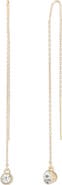 AllSaints Stone Threader Earrings