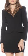 Alexia Admor Sabrina Faux Fur Notch Collar Blazer