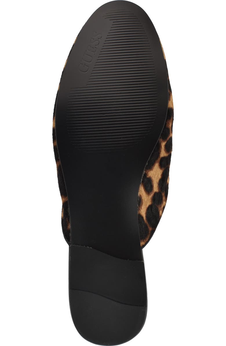 GUESS Bommy Genuine Calf Hair Mule, Alternate, color,