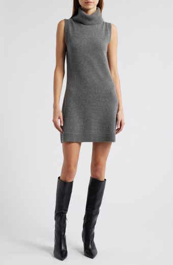 Veronica Beard Cassidy Long Sleeve Turtleneck Wool Cashmere Sweater Dress Nordstrom