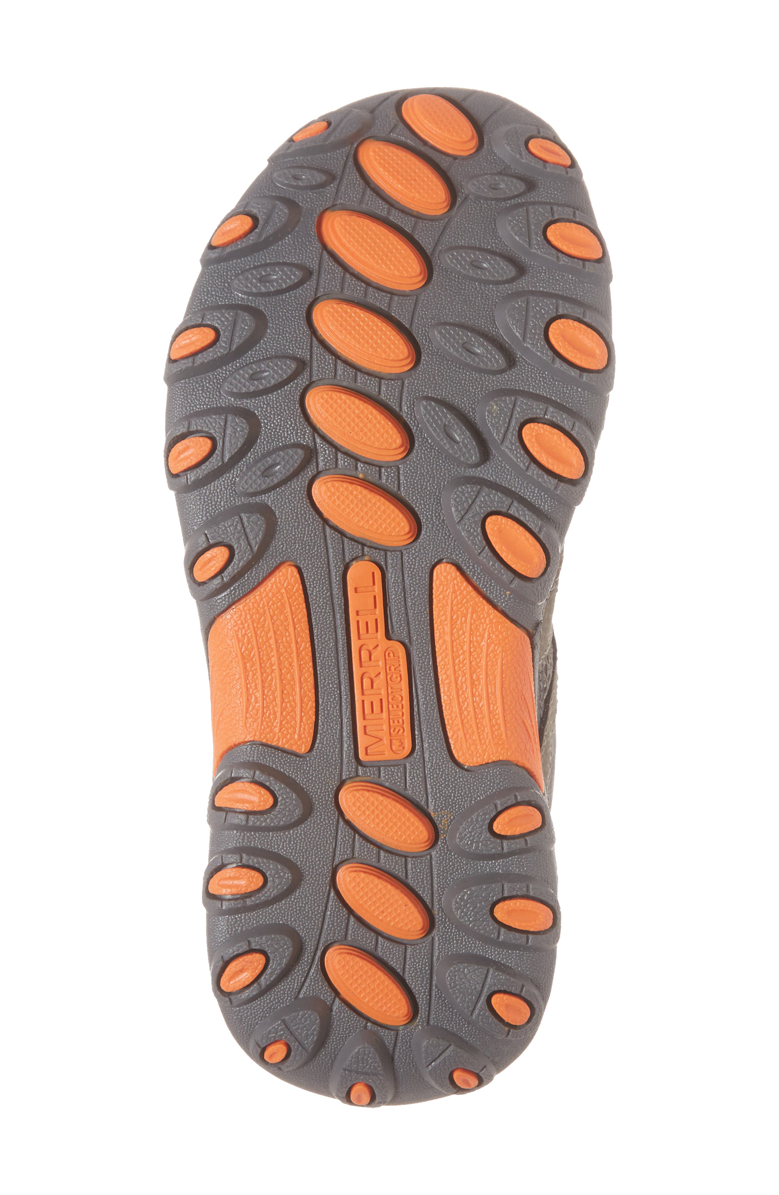 Trail Chaser Sneaker, Alternate, color, GUNSMOKE/ ORANGE