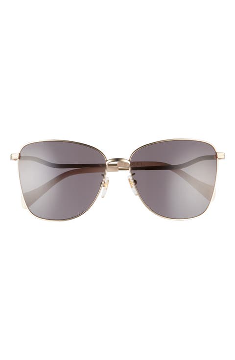 60mm Square Sunglasses