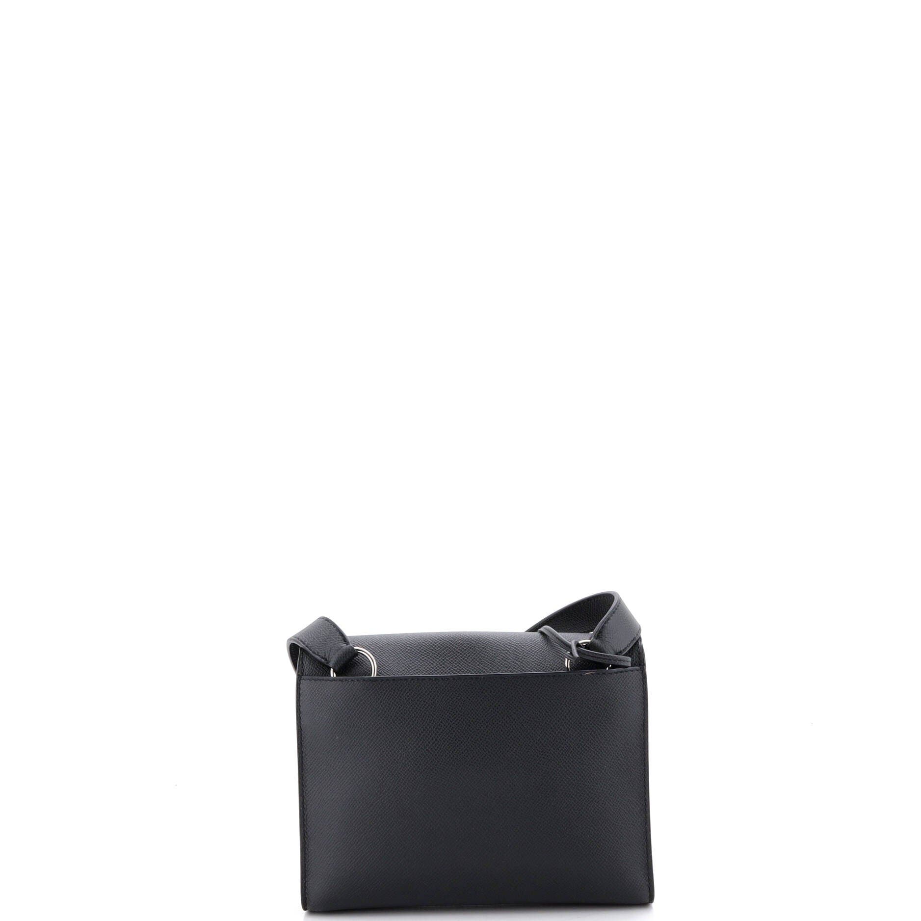 Pre-Owned Hermes Sac a Depeches Messenger Bag Epsom 21, Alternate, color, Plomb