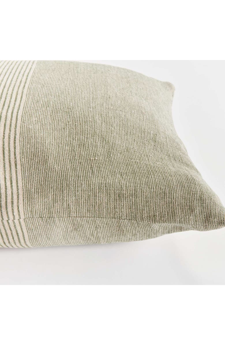 Napa Home & Garden Otis Pinstripe Pillow 24", Alternate, color, Beige