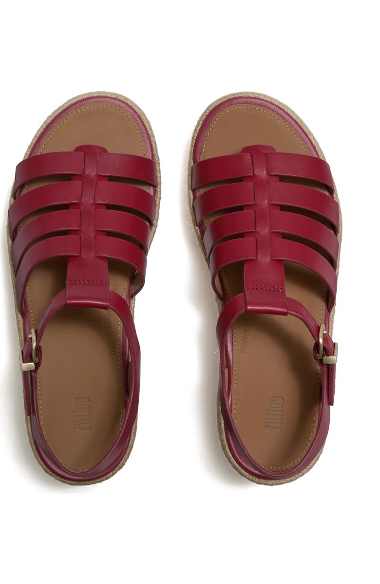 FitFlop Platfforms Espad. Fisherman S, Alternate, color, Burnt Berry