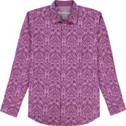 Robert Graham Highland Stretch Cotton Button-Up Shirt
