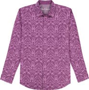 Robert Graham Highland Stretch Cotton Button-Up Shirt