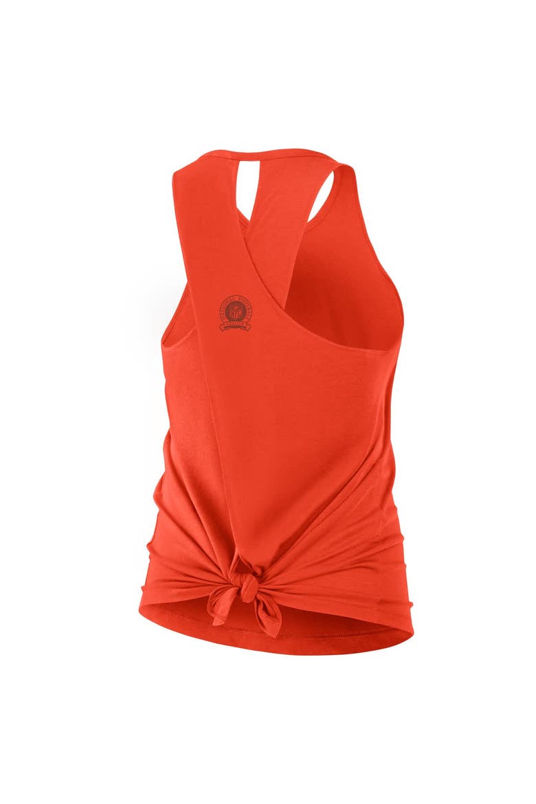 Women's Nike Orange Cincinnati Bengals Glory Crisscross Performance Tank Top, Alternate, color, Orange