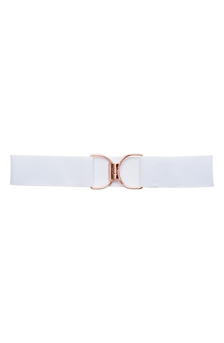 RUESPARI Bubbly Oversize Clasp Stretch Belt, Main, color,