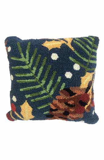 Happy Holly Throw Pillow