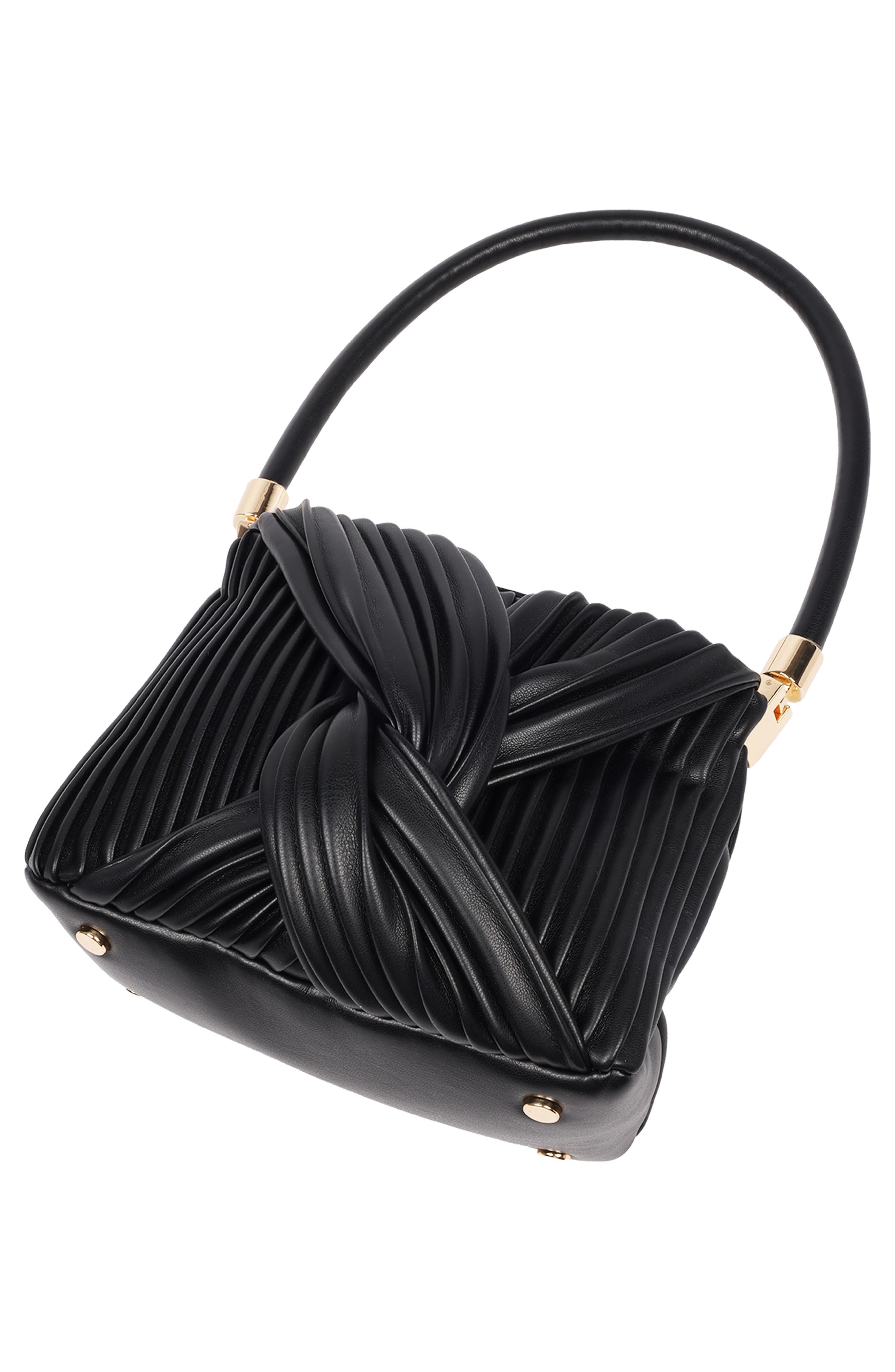 JASON WU Pleated Knot Handbag, Alternate, color, 