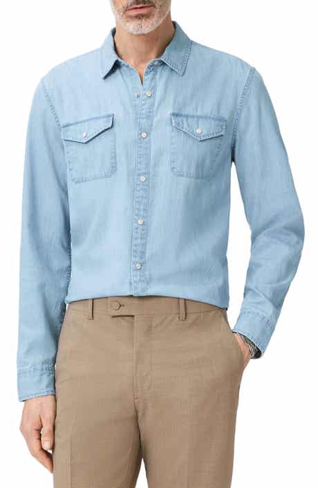 Marshall Coated Western Snap-Up Shirt