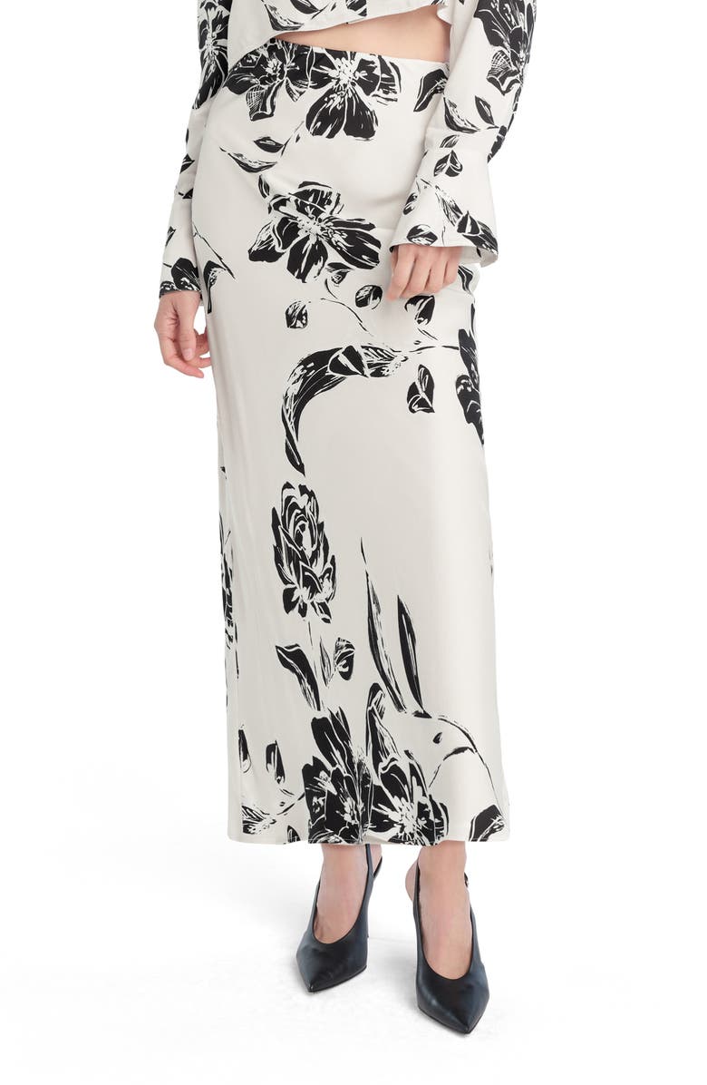 Favorite Daughter The Jojo Floral Maxi Skirt, Main, color, Vintage Floral