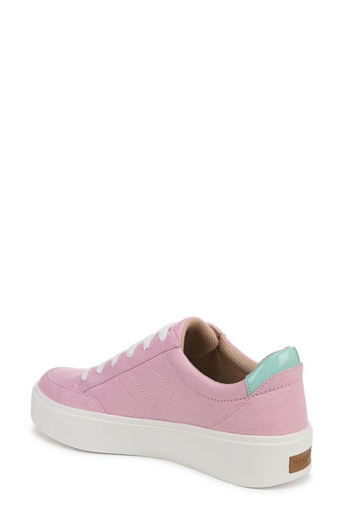 Dr. Scholl's Women's Madison-lace Closed Round Toe Lace Up Platform Sneakers In Pink/pink