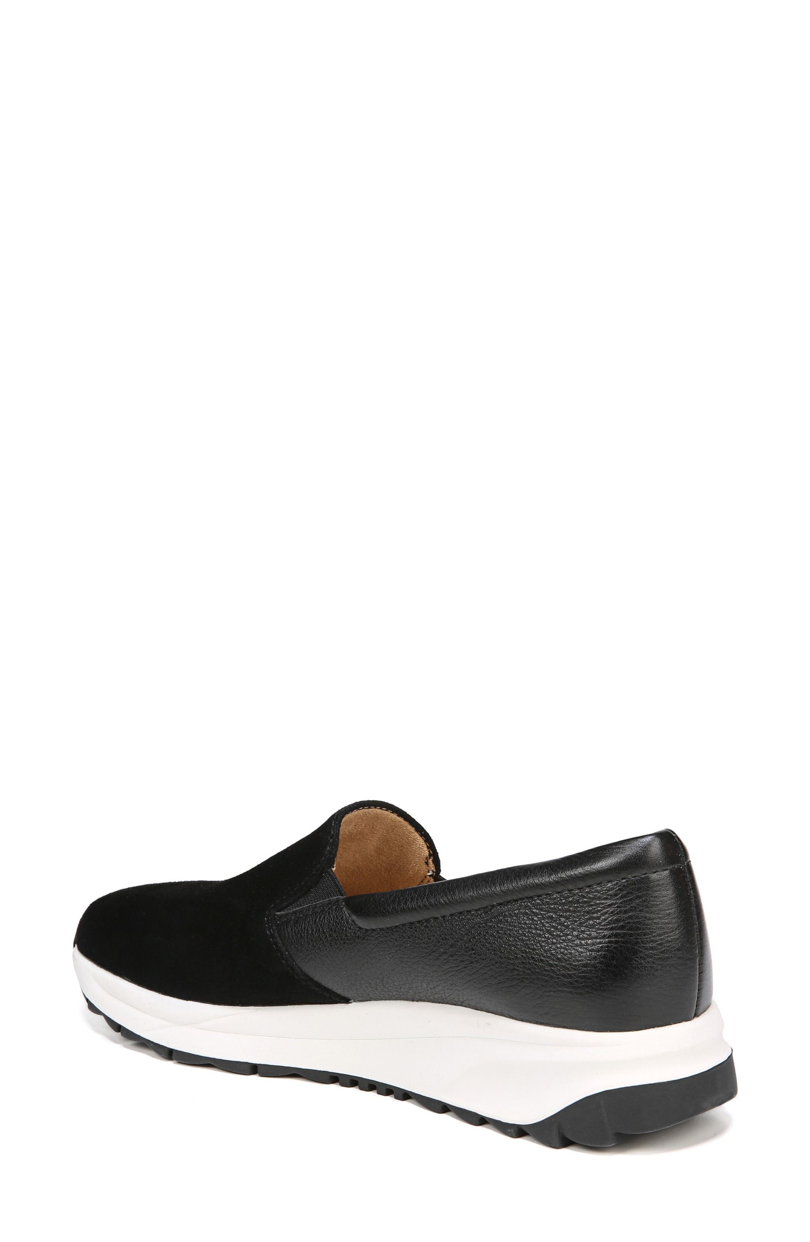 Selah Slip-On Sneaker, Alternate, color, BLACK SUEDE