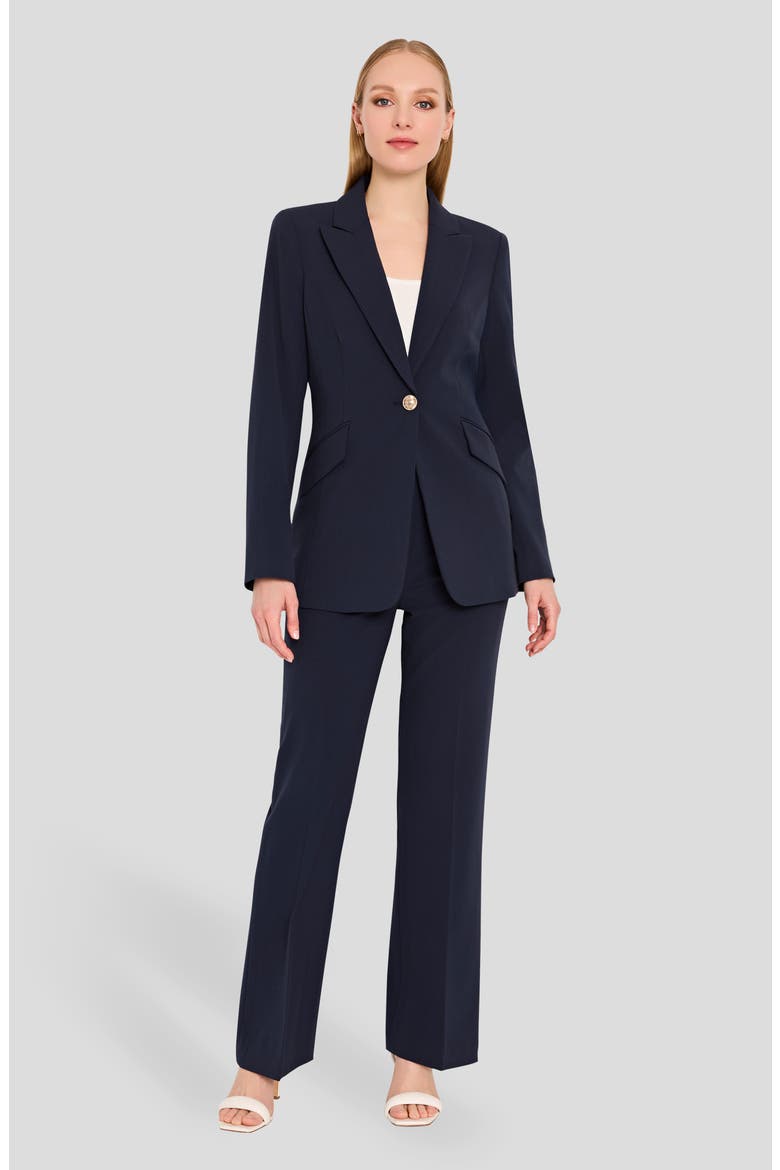 One Button Jacket, Alternate, color, NEW NAVY
