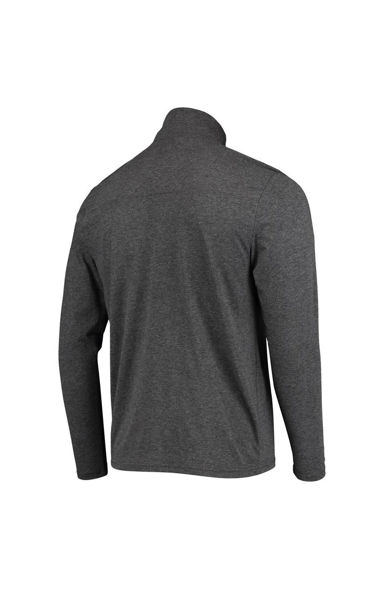 Champion Men's Champion Heathered Black Nebraska Huskers Field Day Team Quarter-Zip Jacket, Alternate, color, 