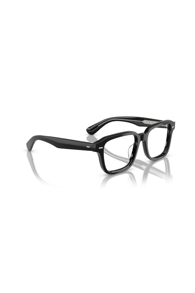 51mm Rectangle optical glasses, Alternate, color, Black