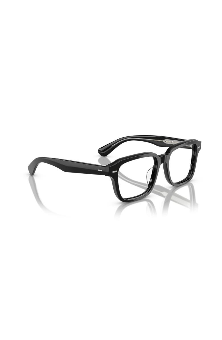 Oliver Peoples 51mm Rectangle optical glasses, Alternate, color, Black