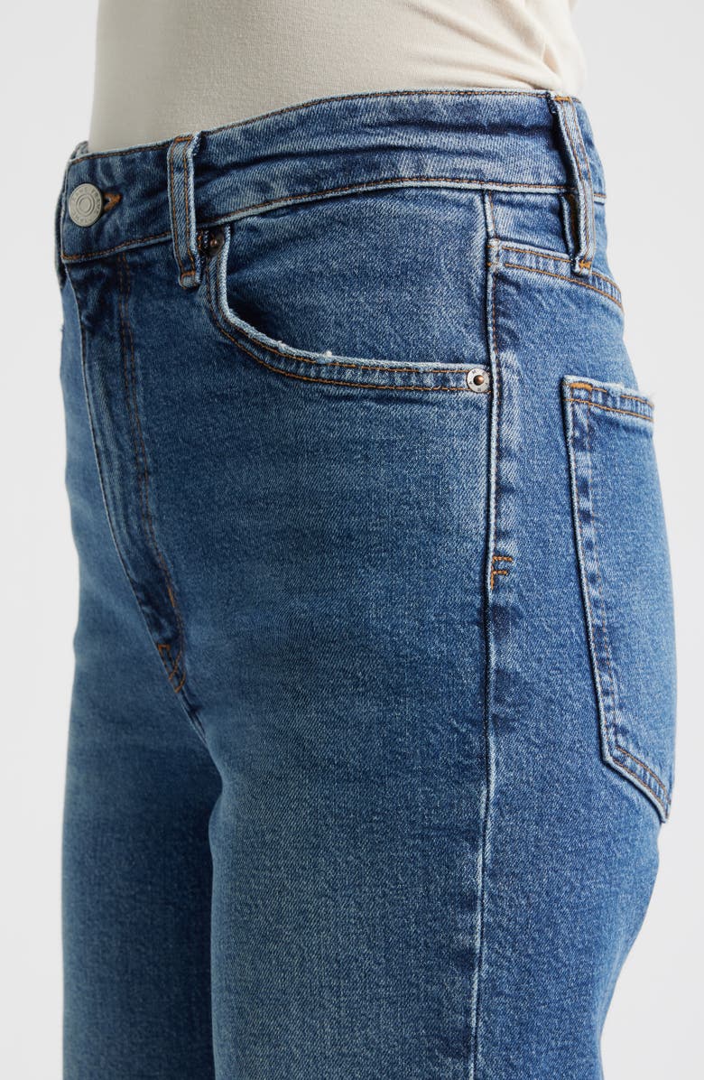 FRAME The Pixie Arrow High Waist Bootcut Jeans, Alternate, color, Wired