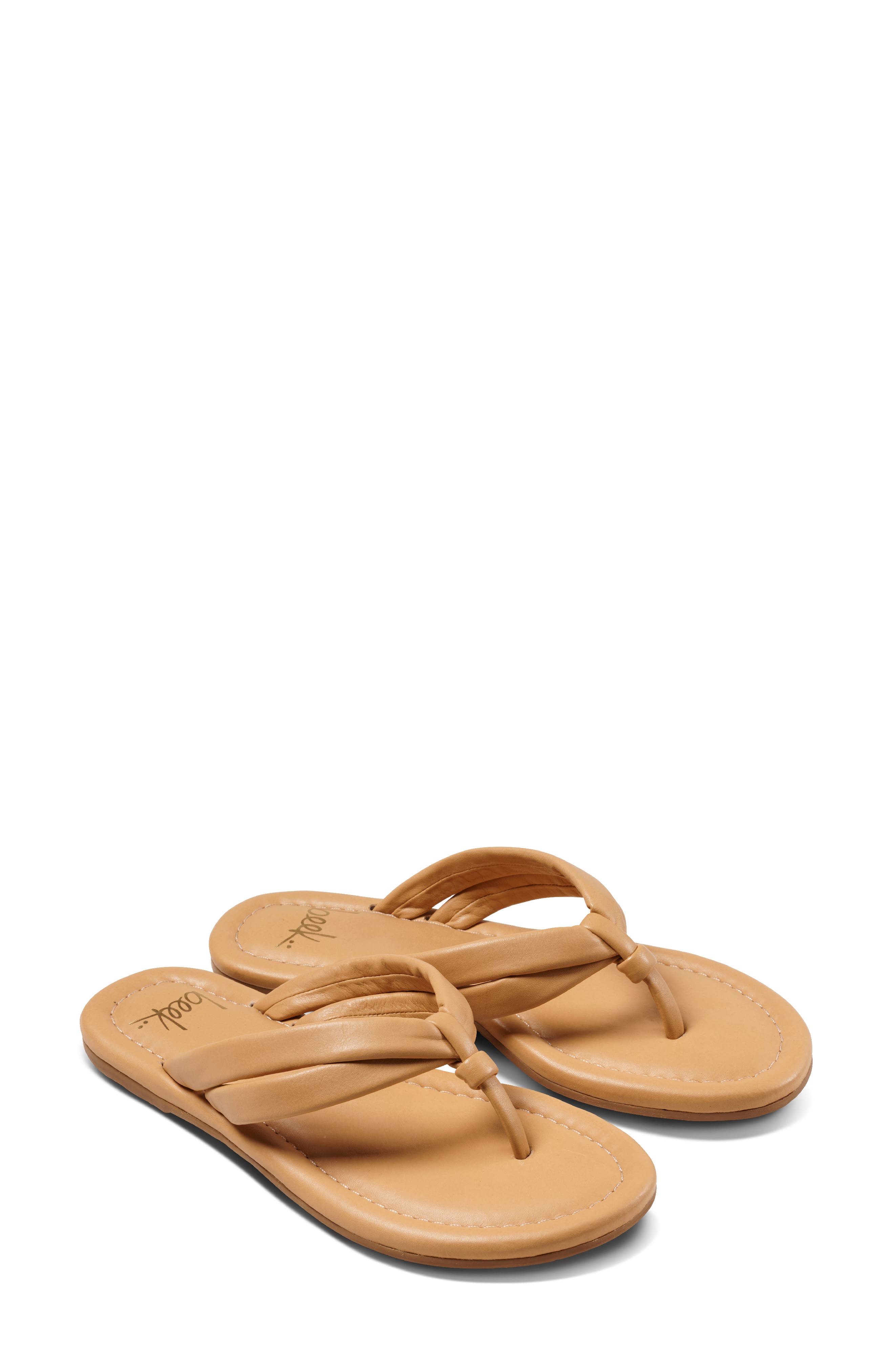 Beek Padded Strap Flip Flops, Main, color, 