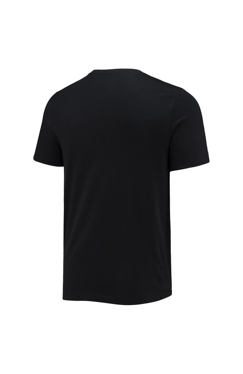 Nike Men's Nike Black Paris Saint-Germain Logo Swoosh Club T-Shirt, Alternate, color, 