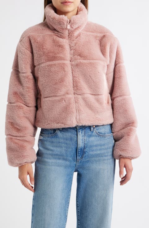 Women's Pink Faux Fur Coats & Jackets | Nordstrom