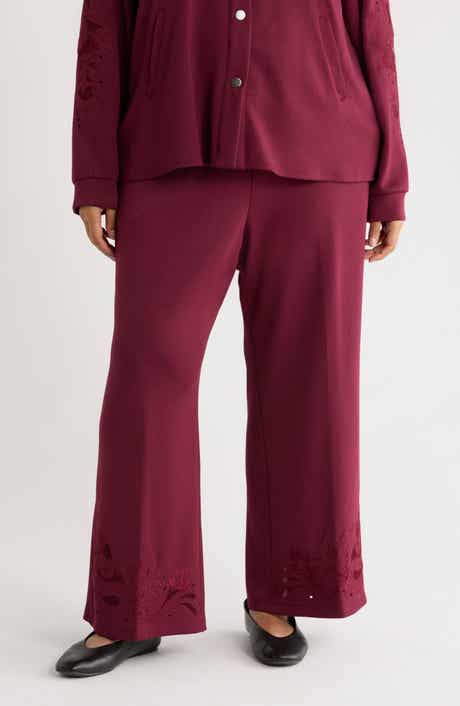 RUBY RD Novelty Scuba Knit Pants