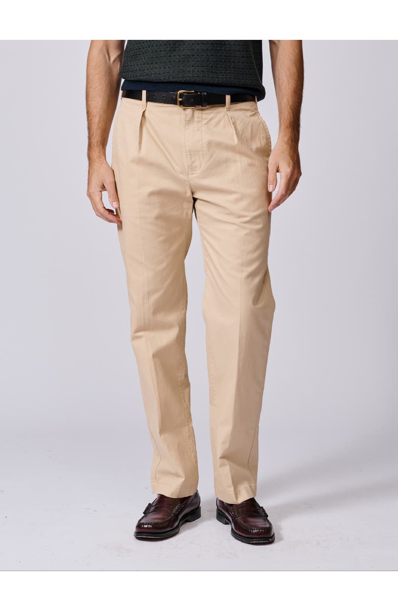 Aubin Mareham Relaxed Fit Suit Trouser, Main, color, Sand